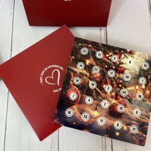 25 Day Advent Calendar - 30x30x20 Compartments